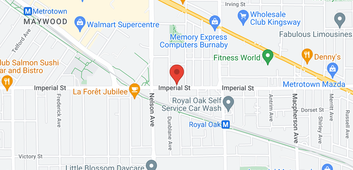 map of 5039 IMPERIAL STREET